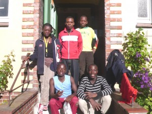 Gäste der Jugendfeuerwehr Hamburg aus Dar es Salam / Tansania